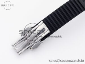 Aquanaut 5168G 42mm SS 3KF 1:1 Best Edition Black Dial on Black Rubber Strap A324 Super Clone V2 - Image 25