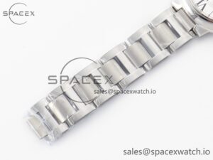 Ballon Bleu 33mm SS AF 1:1 Best Edition White Textured Dial on SS Bracelet Ronda Quartz - Image 15