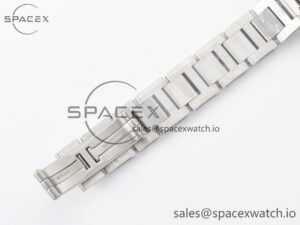 Ballon Bleu 33mm SS AF 1:1 Best Edition White Textured Dial on SS Bracelet Ronda Quartz - Image 16