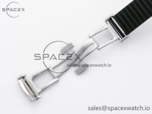 Aquanaut 5168G 42mm SS 3KF 1:1 Best Edition Black Dial on Black Rubber Strap A324 Super Clone V2 - Image 28