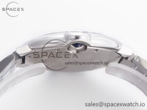 Ballon Bleu 42mm SS AF 1:1 Best Edition White Texture Dial on SS Bracelet A2824 V5 - Image 14
