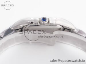 Panthère Secrete De Ladies 27mm SS BVF 1:1 Best Edition White Dial on SS Bracelet Ronda Quartz - Image 12