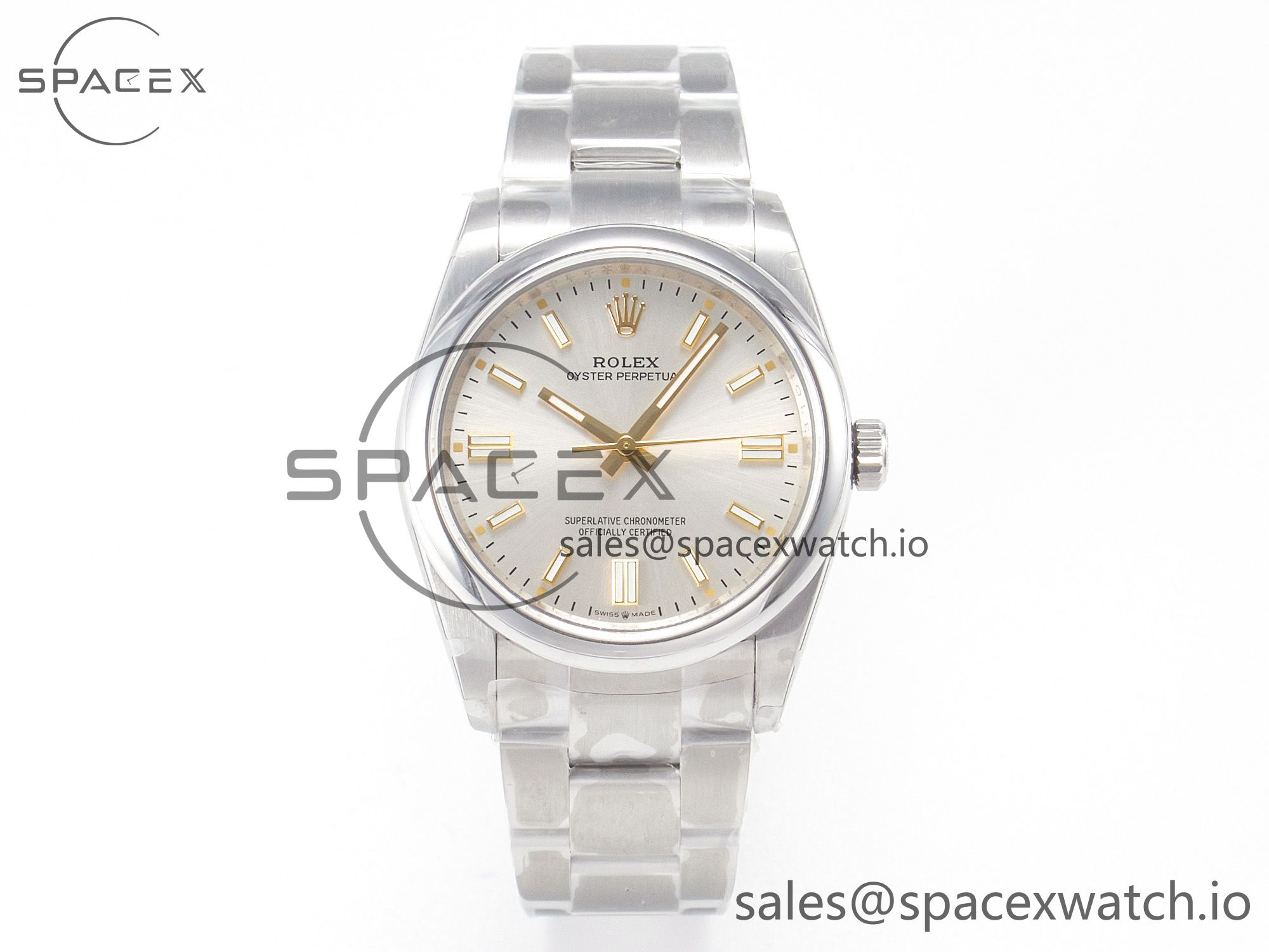 IMG_1334 拷贝 Oyster Perpetual 126000 36mm BPF 1:1 Best Edition 904L Steel Silver White Dial A3230 - Image 1