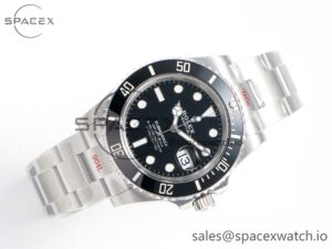 Submariner 126610LN Black 904L Steel GMF 1:1 Best Edition on SS Bracelet VR3235 V3 - Image 7
