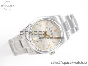 Oyster Perpetual 126000 36mm BPF 1:1 Best Edition 904L Steel Silver White Dial A3230 - Image 7