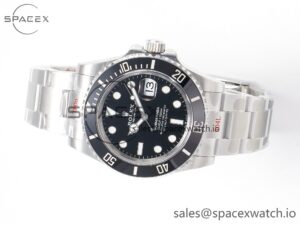 Submariner 126610LN Black 904L Steel GMF 1:1 Best Edition on SS Bracelet VR3235 V3 - Image 8
