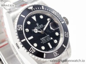 Submariner 126610LN Black 904L Steel GMF 1:1 Best Edition on SS Bracelet VR3235 V3 - Image 3