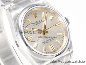 Oyster Perpetual 126000 36mm BPF 1:1 Best Edition 904L Steel Silver White Dial A3230 - Image 3