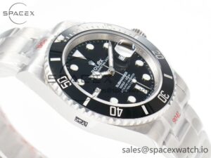 Submariner 126610LN Black 904L Steel GMF 1:1 Best Edition on SS Bracelet VR3235 V3 - Image 6