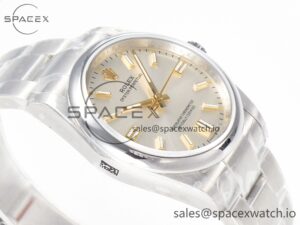 Oyster Perpetual 126000 36mm BPF 1:1 Best Edition 904L Steel Silver White Dial A3230 - Image 6
