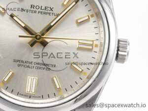 Oyster Perpetual 126000 36mm BPF 1:1 Best Edition 904L Steel Silver White Dial A3230 - Image 10