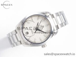 Aqua Terra 150M SS VSF 1:1 Best Edition White Dial SS Hand on SS Bracelet A8800 - Image 7