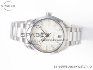 Aqua Terra 150M SS VSF 1:1 Best Edition White Dial SS Hand on SS Bracelet A8800 - Image 8