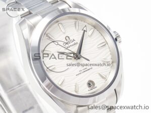 Aqua Terra 150M SS VSF 1:1 Best Edition White Dial SS Hand on SS Bracelet A8800 - Image 3