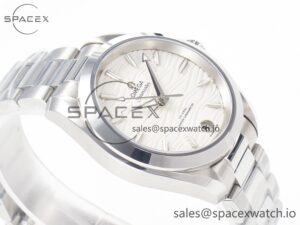 Aqua Terra 150M SS VSF 1:1 Best Edition White Dial SS Hand on SS Bracelet A8800 - Image 6