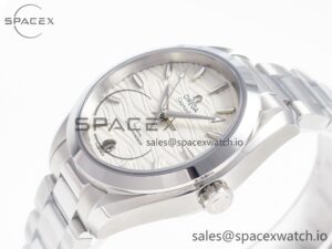 Aqua Terra 150M SS VSF 1:1 Best Edition White Dial SS Hand on SS Bracelet A8800 - Image 5