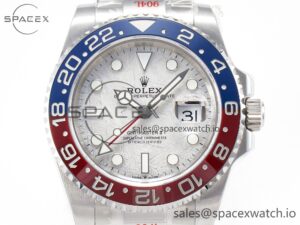 GMT-Master II 126719 BLRO Blue/Red Ceramic GMF Best Edition Meteorite Dial on Bracelet A3285 CHS - Image 2