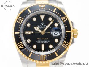 Sea-Dweller 126603 APF Best Edition Black Dial on SS/YG Bracelet VR3235 - Image 2