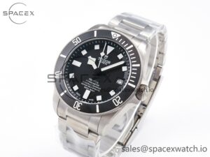 Pelagos Titanium Black Ceramic XF 1:1 Best Edition Black Dial on Titanium Bracelet A2824 - Image 4