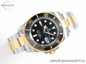 Sea-Dweller 126603 APF Best Edition Black Dial on SS/YG Bracelet VR3235 - Image 7