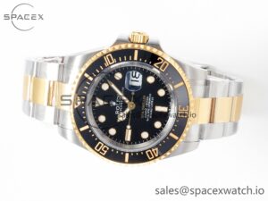 Sea-Dweller 126603 APF Best Edition Black Dial on SS/YG Bracelet VR3235 - Image 8