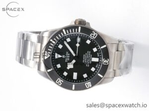 Pelagos Titanium Black Ceramic XF 1:1 Best Edition Black Dial on Titanium Bracelet A2824 - Image 8