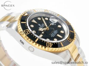 Sea-Dweller 126603 APF Best Edition Black Dial on SS/YG Bracelet VR3235 - Image 6