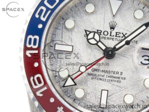 GMT-Master II 126719 BLRO Blue/Red Ceramic GMF Best Edition Meteorite Dial on Bracelet A3285 CHS - Image 9