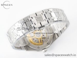 Royal Oak 41mm 15500 SS ZF 1:1 Best Edition Black Textured Dial on SS Bracelet SA4302 Super Clone V3 - Image 14
