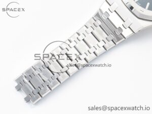Royal Oak 41mm 15500 SS ZF 1:1 Best Edition Black Textured Dial on SS Bracelet SA4302 Super Clone V3 - Image 21