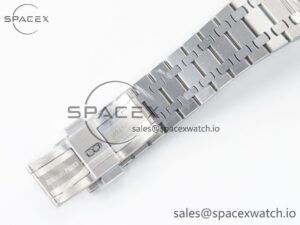 Royal Oak 41mm 15500 SS ZF 1:1 Best Edition Black Textured Dial on SS Bracelet SA4302 Super Clone V3 - Image 23