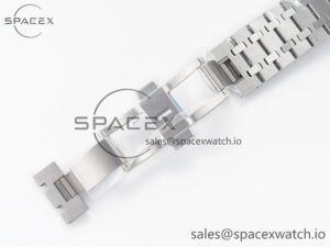 Royal Oak 41mm 15500 SS ZF 1:1 Best Edition Black Textured Dial on SS Bracelet SA4302 Super Clone V3 - Image 24