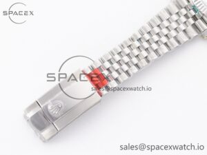 DateJust 41 126334 Fluted Bezel ARF 1:1 Best Edition 904L Steel Silver Stick Dial on Jubilee Bracelet VR3235 - Image 26