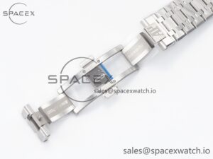 Royal Oak 41mm 15500 SS ZF 1:1 Best Edition Black Textured Dial on SS Bracelet SA4302 Super Clone V3 - Image 25