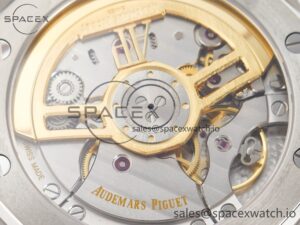 Royal Oak 41mm 15500 SS ZF 1:1 Best Edition Black Textured Dial on SS Bracelet SA4302 Super Clone V3 - Image 18