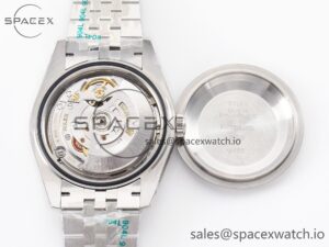 DateJust 41 126334 Fluted Bezel ARF 1:1 Best Edition 904L Steel Silver Stick Dial on Jubilee Bracelet VR3235 - Image 17