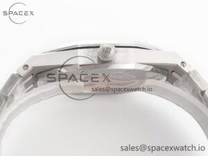 Royal Oak 39mm 15202 SS ZF 1:1 Best Edition Blue Textured Dial on SS Bracelet A2121 V2 - Image 10