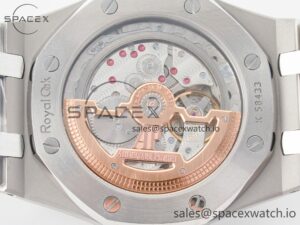 Royal Oak 39mm 15202 SS ZF 1:1 Best Edition Blue Textured Dial on SS Bracelet A2121 V2 - Image 17