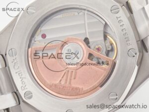 Royal Oak 34mm SS ZF 1:1 Best Edition White Textured Dial on SS Bracelet A5800 - Image 16