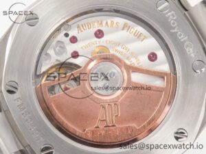 Royal Oak 34mm SS ZF 1:1 Best Edition White Textured Dial on SS Bracelet A5800 - Image 18
