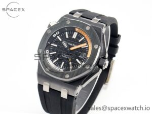 Royal Oak Offshore Diver 15707 Black Ceramic ZF 1:1 Best Edition SA3120 Super Clone - Image 4