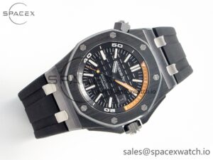Royal Oak Offshore Diver 15707 Black Ceramic ZF 1:1 Best Edition SA3120 Super Clone - Image 7