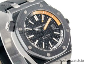 Royal Oak Offshore Diver 15707 Black Ceramic ZF 1:1 Best Edition SA3120 Super Clone - Image 3