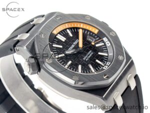 Royal Oak Offshore Diver 15707 Black Ceramic ZF 1:1 Best Edition SA3120 Super Clone - Image 6