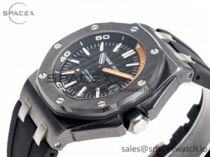Royal Oak Offshore Diver 15707 Black Ceramic ZF 1:1 Best Edition SA3120 Super Clone - Image 5