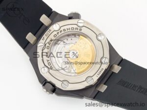 Royal Oak Offshore Diver 15707 Black Ceramic ZF 1:1 Best Edition SA3120 Super Clone - Image 16