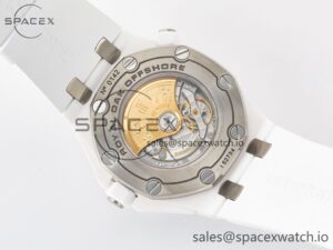 Royal Oak Offshore Diver 15707 White Ceramic ZF 1:1 Best Edition SA3120 Super Clone - Image 16