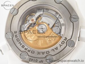 Royal Oak Offshore Diver 15707 White Ceramic ZF 1:1 Best Edition SA3120 Super Clone - Image 17