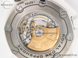 Royal Oak Offshore Diver 15707 White Ceramic ZF 1:1 Best Edition SA3120 Super Clone - Image 18