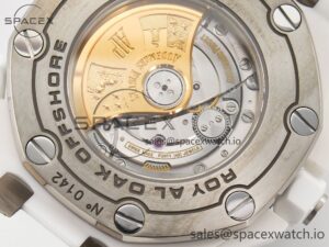 Royal Oak Offshore Diver 15707 White Ceramic ZF 1:1 Best Edition SA3120 Super Clone - Image 19
